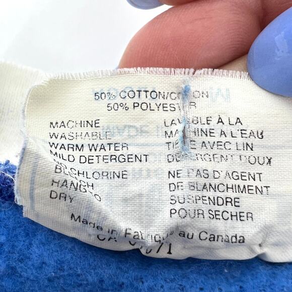 Vintage 80s Spirit of British Columbia Canada Sweatshirt Intracan Label Size M - Picture 8 of 9